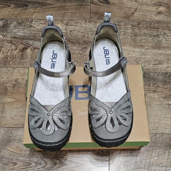 Jbu By Jambu memory foam sandals women's 8 - Picture 2 of 7